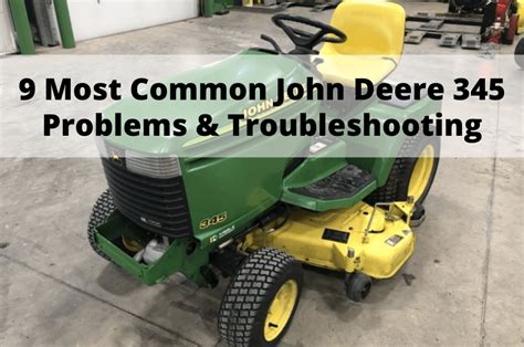 What were the Common problems with John Deere 